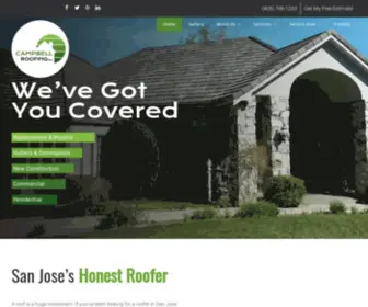 Roofingcampbell.com(Campbell Roofing) Screenshot