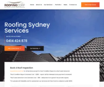 Roofingcorp.net.au(Roofingcorp) Screenshot