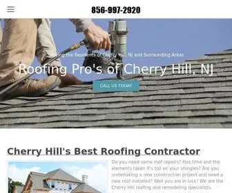 Roofingproscherryhillnj.com(Cherry Hill Roofing and Remodeling Contractor) Screenshot