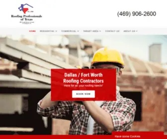 Roofingprotx.com(Roofing Pro TX) Screenshot