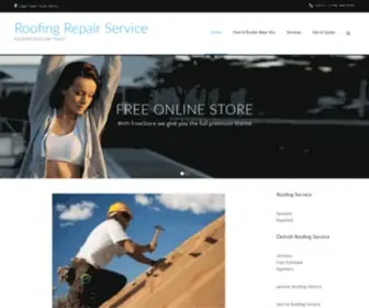 Roofingrepair-Service.com(Find A Quality Roofing Repair Service) Screenshot