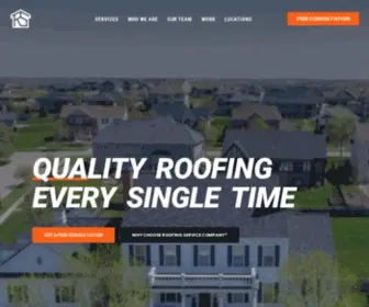 Roofingservicecompany.com(Roofing Service Companyin Dallas) Screenshot