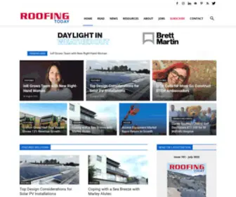 Roofingtoday.co.uk(Roofing Today) Screenshot