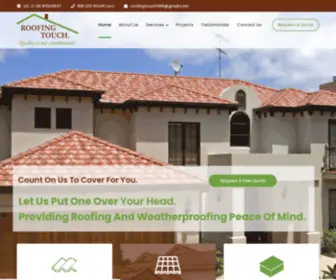 Roofingtouch.com(Roofing Touch) Screenshot