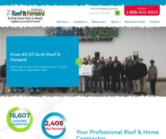 Roofitforward.com(Your Trusted Local Roofing Contractor) Screenshot