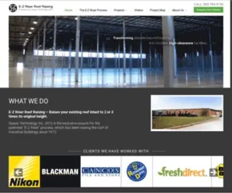 Rooflift.com(E-Z Riser Roof Raising) Screenshot