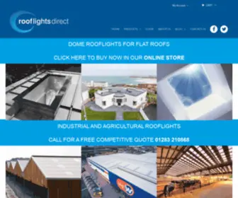 Rooflightsdirect.com(RoofLights Direct) Screenshot