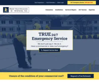 Roofmain.com(Commercial Roofing Contractors) Screenshot