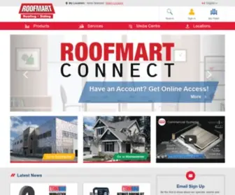 Roofmart.ca(Roofing & Siding Materials Distributor in Canada) Screenshot