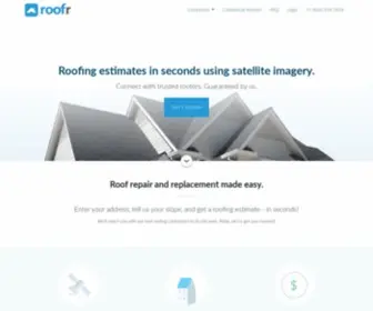 Roofr.com(Best Roofing Software) Screenshot