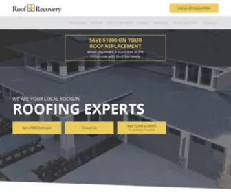 Roofrecoverysac.com(Roof Recovery) Screenshot