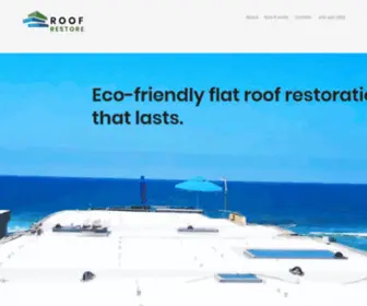 Roofrestore.co(Rooftop Restore) Screenshot