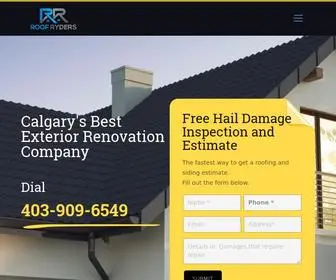 Roofryders.com(Roof Ryders Roofing & Siding Experts) Screenshot