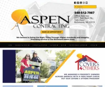 Roofsbyaspen.com(Aspen Contracting) Screenshot