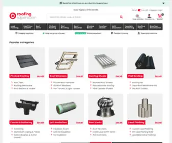 Roofsuperstore.co.uk(Roofing supplies online. Roofing Superstore) Screenshot