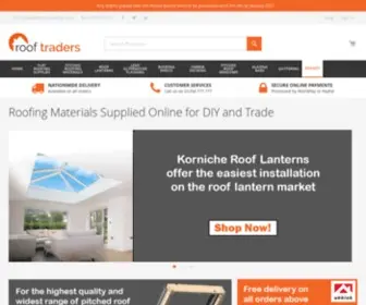 Rooftraders.co.uk(Roof Traders) Screenshot