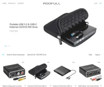 Roofull.com(ROOFULL Official Website) Screenshot