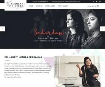 Roohanisisters.com(Roohanisisters) Screenshot