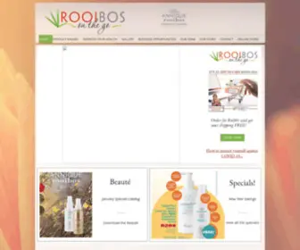 Rooibosonthego.co.za(Rooibosonthego) Screenshot