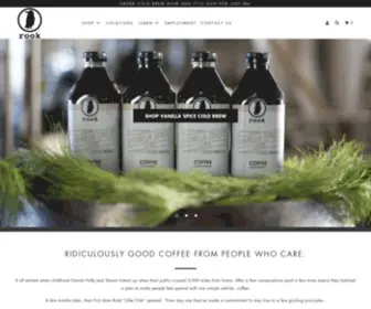 Rookcoffee.com(Rook Coffee) Screenshot