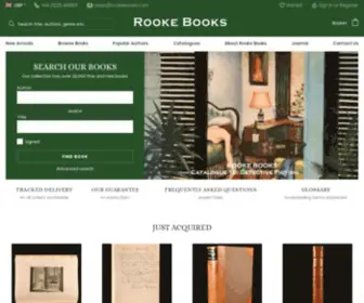 Rookebooks.com(Rooke Books) Screenshot