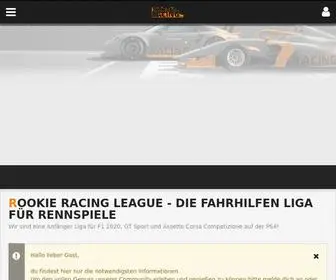 Rookie-Racing.eu(Rookie Racing League) Screenshot
