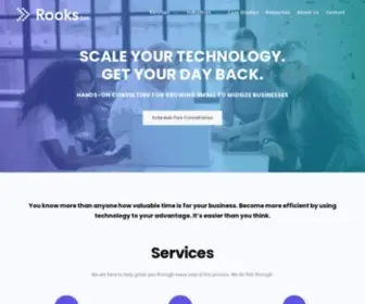 Rooksdm.com(Technology Consulting) Screenshot