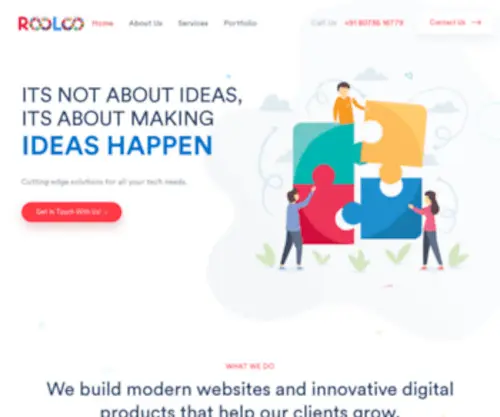 Rooloo.in(Web Development) Screenshot
