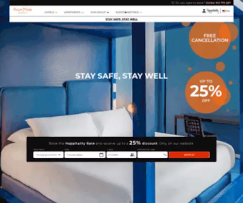 Room-Matestore.com(Room Mate Hotels Store) Screenshot