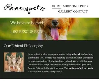 Room4Pets.com.au(Room 4 Pets) Screenshot