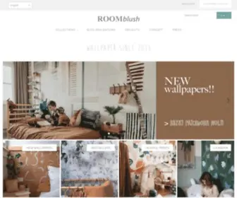 Roomblush.com(Roomblush, wallpaper since 2013) Screenshot