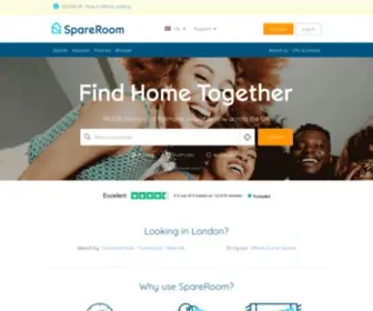 Roombuddies.co.uk(SpareRoom for flatshare) Screenshot