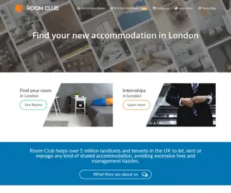 Roomclub.com(Find your room in London) Screenshot