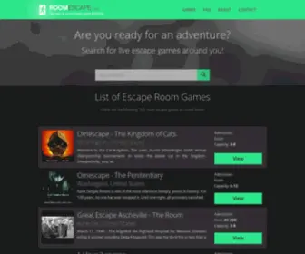 Roomescape.com(Escape Room Games Netherlands) Screenshot