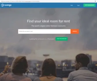 RoomGo.co.uk(Find rooms to rent) Screenshot
