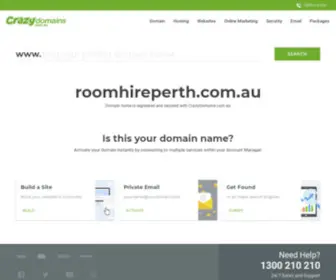 Roomhireperth.com.au(Computer Training) Screenshot