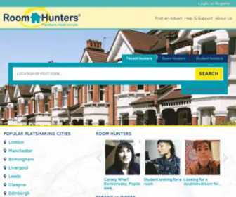 Roomhunters.co.uk(Room Hunters) Screenshot