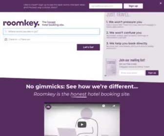 Roomkey.com(Roomkey) Screenshot
