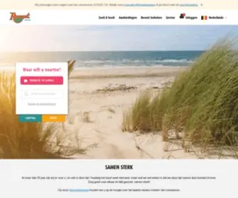 Roompot.be(Vakantieparken & Bungalowparken aan zee en in het bos) Screenshot