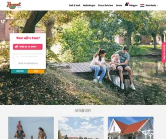 Roompot.nl(Vakantieparken & Bungalowparken aan zee en in het bos) Screenshot