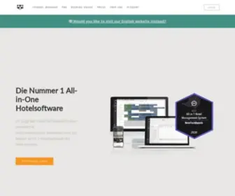 Roomraccoon.de(Alles-in-einem Hotelsoftware für Ihr Hotel) Screenshot