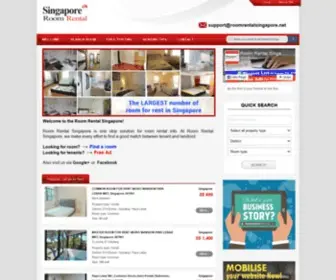 Roomrentalsingapore.net(Room Rental Singapore) Screenshot