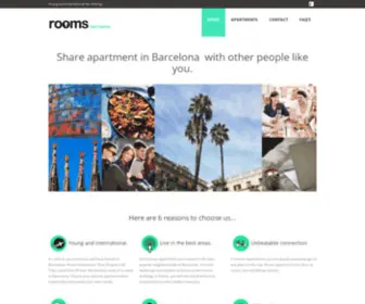 Rooms-Barcelona.com(Rooms) Screenshot