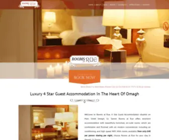 Roomsatrue.com(Rooms At Rue) Screenshot