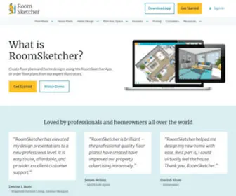 Roomsketcher.com(Roomsketcher) Screenshot
