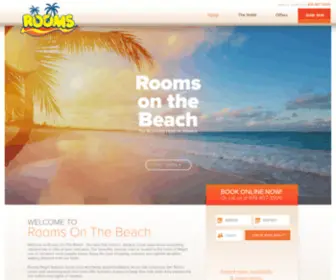Roomsresorts.com(Rooms on the Beach) Screenshot