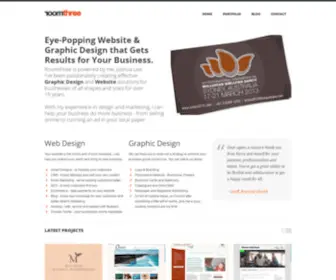 Roomthree.com.au(Graphic Design and Website Solutions in Adelaide) Screenshot