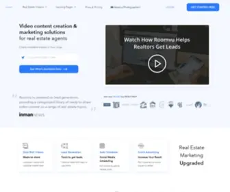 Roomvu.com(Branded Real Estate Videos Localized to Your Market) Screenshot