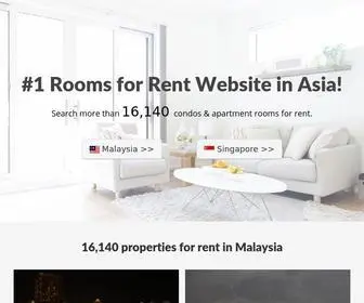 Roomz.asia(Select your city and find roommates for apartments sublets on Roomz) Screenshot