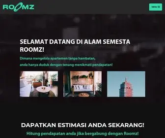 Roomz.id(Website sewa apartement) Screenshot